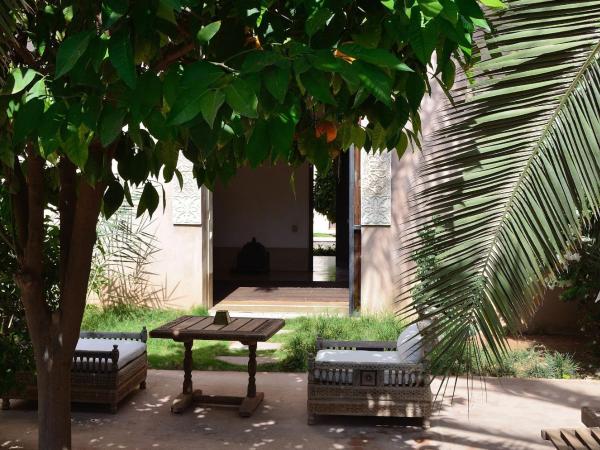 Ksar Char-Bagh Small Luxury Hotels : photo 4 de la chambre suite harim traditionnelle avec jardin privé