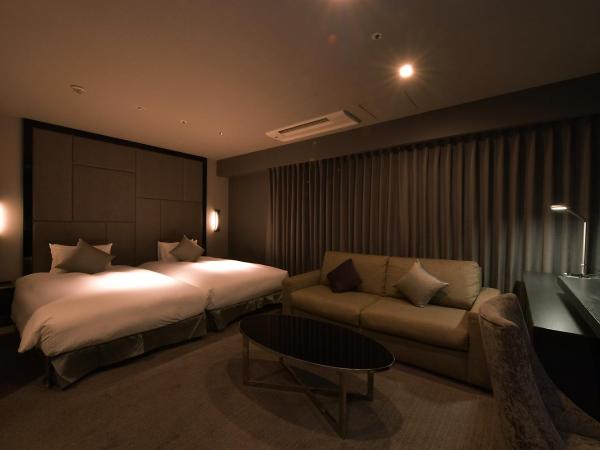 Hotel Trusty Nagoya Shirakawa : photo 5 de la chambre chambre lits jumeaux de luxe - non-fumeurs