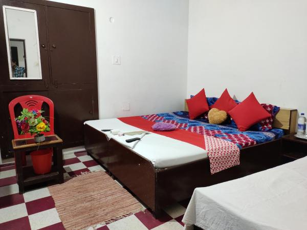 Agra Paying Guest House : photo 3 de la chambre chambre double deluxe avec lit d'appoint
