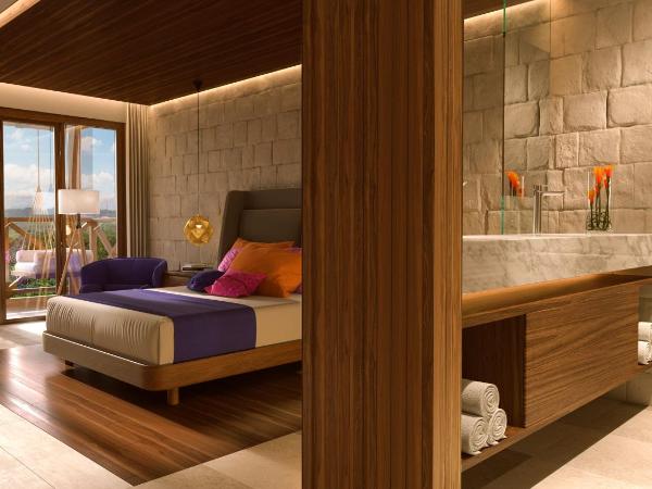 Hotel Beló Isla Mujeres - All Inclusive : photo 9 de la chambre suite deluxe lit king-size belo - réservée aux adultes