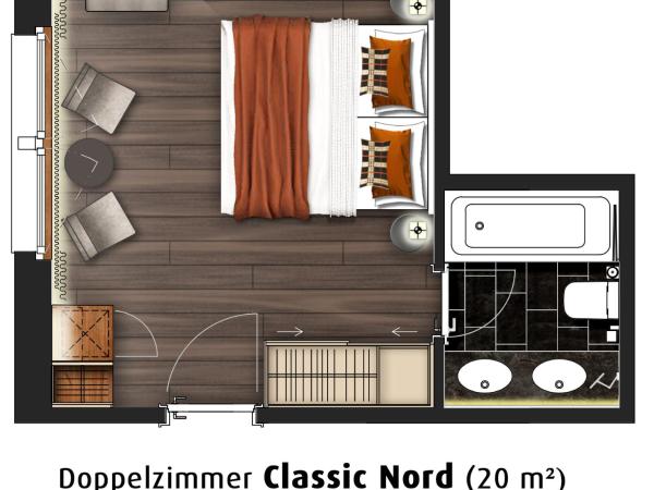 The Christiania Mountain Spa Resort : photo 3 de la chambre chambre double classique