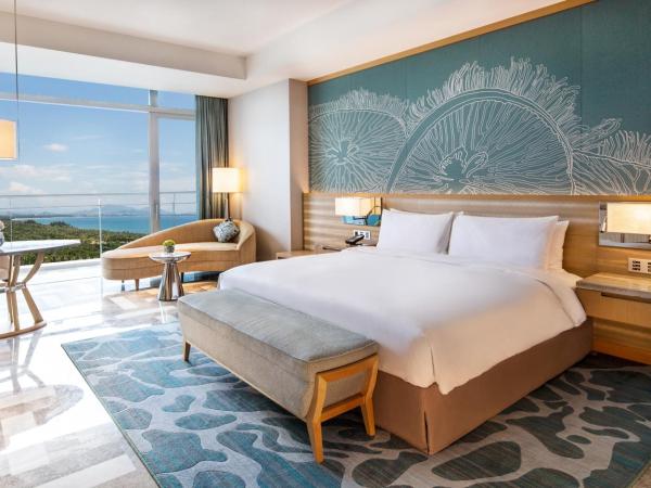 Atlantis Sanya : photo 2 de la chambre deluxe ocean view king room(unlimited free entry to the water park & lost chamber during the stay) 