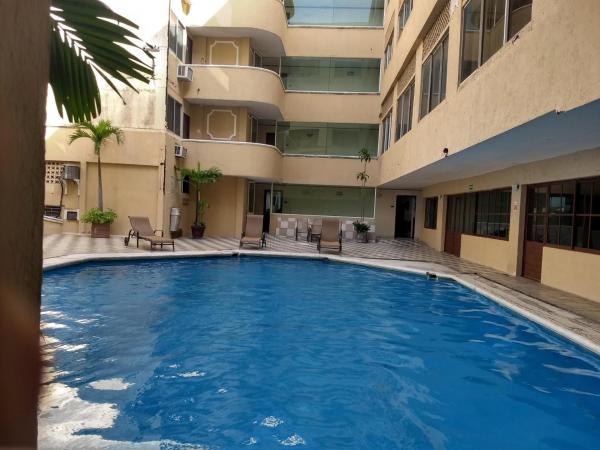 Hotel Acuario de Veracruz : photo 2 de la chambre chambre double avec 2 lits doubles