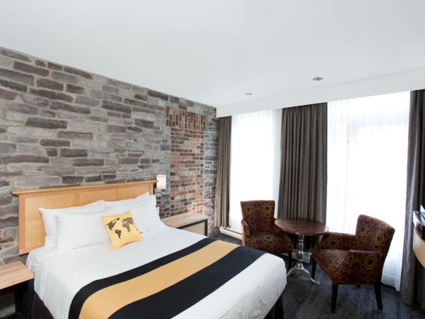 Hotel du Vieux Quebec : photo 1 de la chambre petite chambre lit queen-size