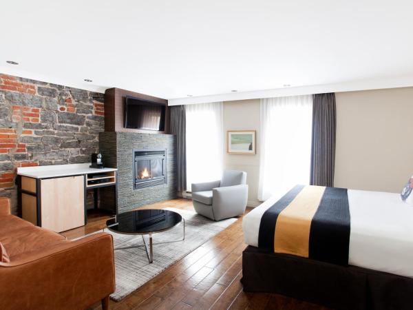 Hotel du Vieux Quebec : photo 2 de la chambre chambre lit king-size deluxe