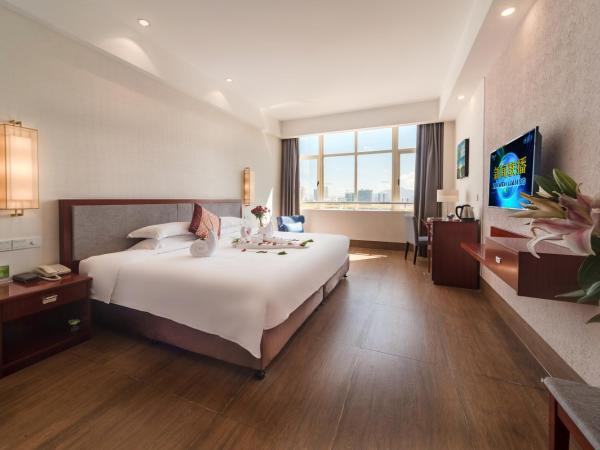 Shengyi Holiday Villa Hotel : photo 2 de la chambre chambre lit king-size deluxe - vue sur ville