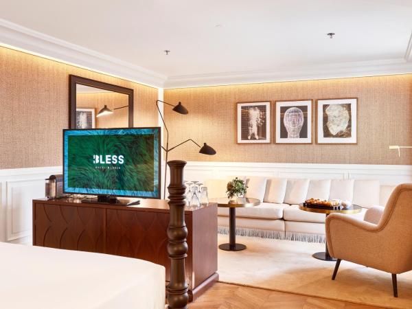 BLESS Hotel Madrid - The Leading Hotels of the World : photo 4 de la chambre suite - vue sur jardin
