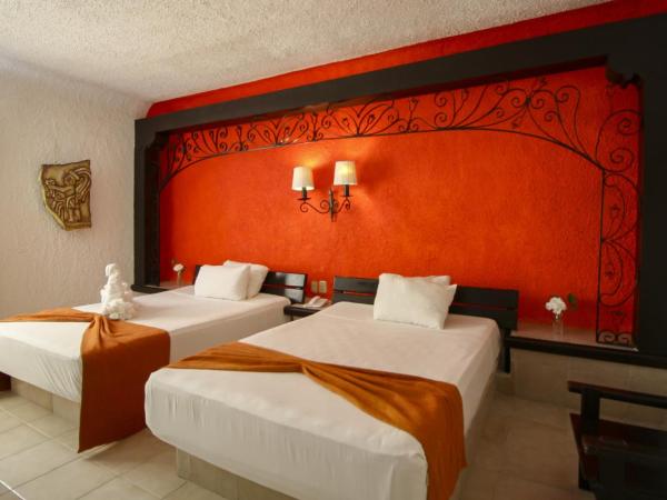 Hotel Xbalamqué & Spa Cancún Centro : photo 8 de la chambre chambre double avec 2 lits doubles