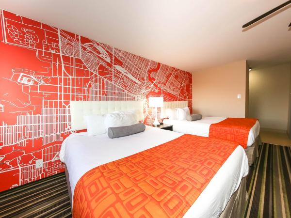 Howard Johnson by Wyndham Winnipeg West : photo 1 de la chambre chambre affaires avec 2 lits queen-size - 2ème Étage/non-fumeurs