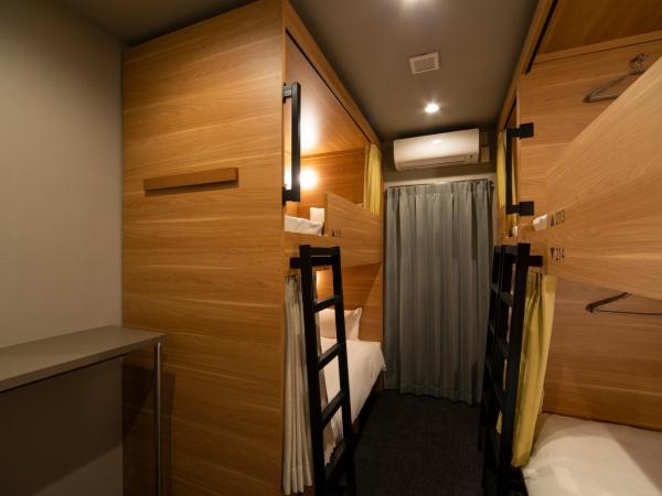 Grids Tokyo Ueno Hotel&Hostel : photo 4 de la chambre lit dans dortoir mixte de 6 lits