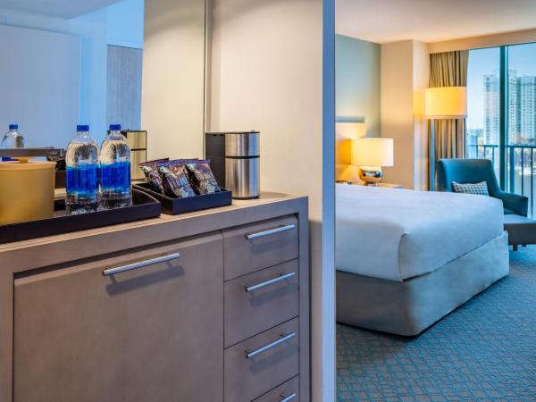 Hyatt Regency Jacksonville Riverfront : photo 4 de la chambre chambre lit king-size pour personnes à mobilité réduite avec douche accessible aux personnes à mobilité réduite