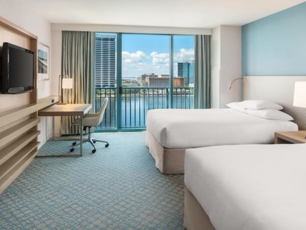 Hyatt Regency Jacksonville Riverfront : photo 2 de la chambre chambre 2 lits queen-size - vue sur fleuve
