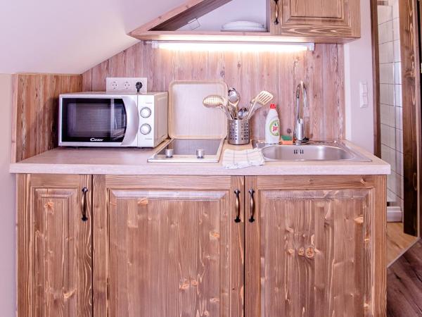 Három a Kislány Panzió : photo 6 de la chambre appartement avec terrasse