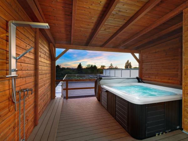 Hotel Aura Design & Garden Pool : photo 8 de la chambre chambre bien-Être avec jacuzzi privé