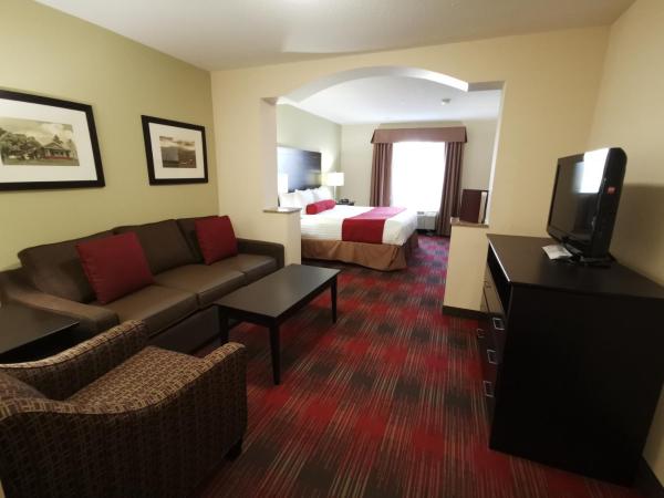 Best Western Plus Red Deer Inn & Suite : photo 5 de la chambre two-bedroom suite with one king beds, two single beds and sofa bed