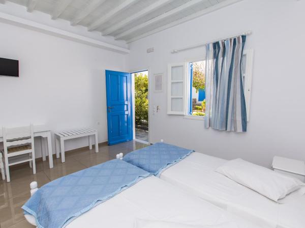 Mykonos Vouniotis Rooms : photo 2 de la chambre chambre double - vue sur jardin