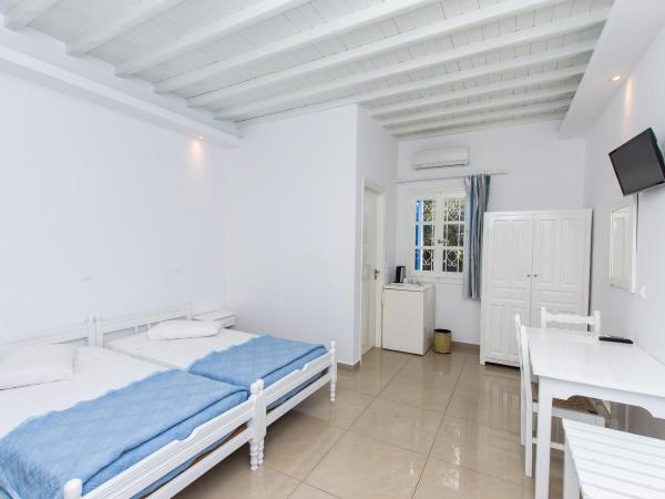 Mykonos Vouniotis Rooms : photo 7 de la chambre chambre double - vue sur jardin