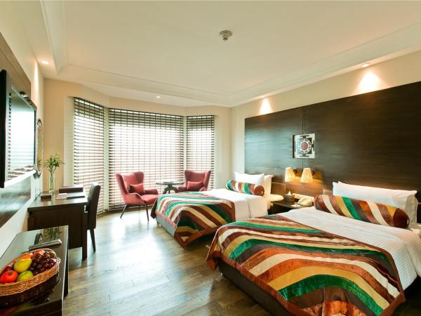 The Lalit Jaipur : photo 2 de la chambre chambre lits jumeaux deluxe - 10 % de réduction sur crédit nourriture et boissons, spa et blanchisserie