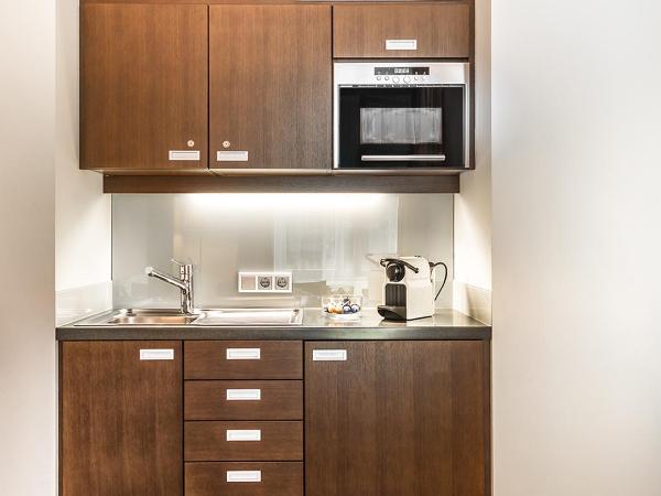 Aparthotel Treudelberg : photo 1 de la chambre appartement confort avec kitchenette 