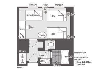 Hotel New Hankyu Osaka : photo 3 de la chambre room #24781372