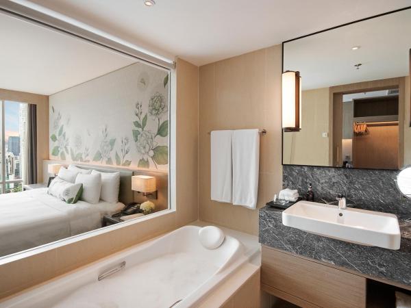 Sivatel Bangkok Hotel : photo 6 de la chambre chambre lit king-size deluxe - jasmin