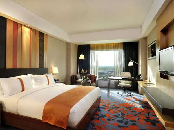 Holiday Inn New Delhi Mayur Vihar Noida, an IHG Hotel : photo 8 de la chambre standard double or twin room with 02 pints of beer, 1+1 offer on select alcoholic beverages at a restaurant from 11:00 hours to 20:00 hours