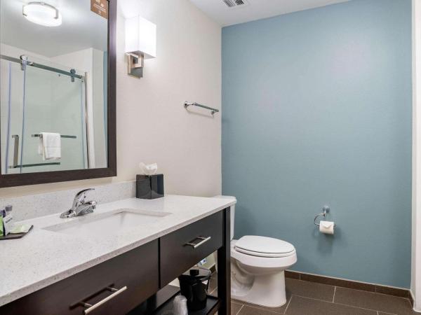 Sleep Inn & Suites near Westchase : photo 4 de la chambre chambre lit king-size avec douche - non-fumeurs