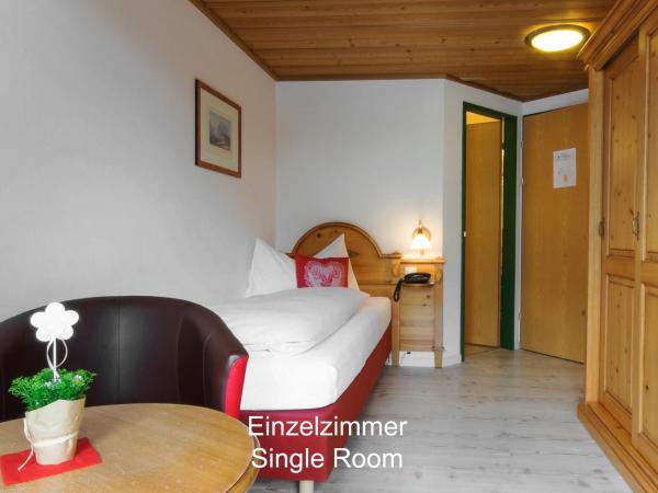 Hotel Hirschen - Grindelwald : photo 3 de la chambre chambre simple