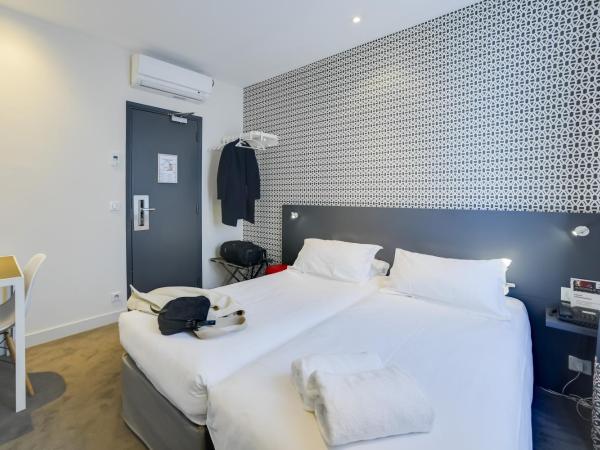 Parici Hôtel Boulogne Billancourt : photo 2 de la chambre chambre lits jumeaux