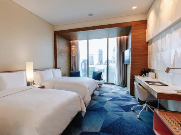 Sofitel Mexico City Reforma : photo 4 de la chambre chambre supérieure 2 lits doubles avec vue