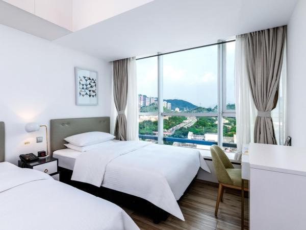 深圳金中环服务公寓-深业上城店 Golden Central Serviced Residence Shenzhen-UpperHills : photo 3 de la chambre chambre lits jumeaux exécutive