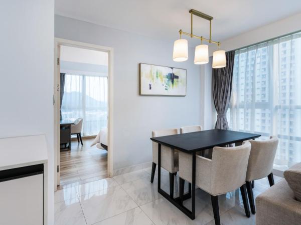 深圳金中环服务公寓-深业上城店 Golden Central Serviced Residence Shenzhen-UpperHills : photo 7 de la chambre deluxe two-bedroom family suite