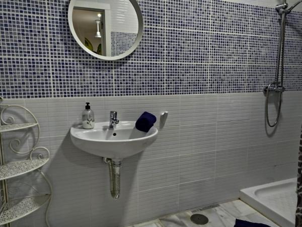 Málaga Centro Hostel : photo 8 de la chambre chambre lits jumeaux avec salle de bains privative