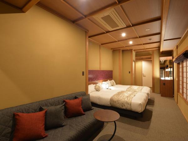 Gion Oyado Kikutani : photo 6 de la chambre chambre lits jumeaux standard avec vue sur jardin