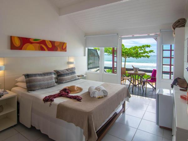 Chez Pitu Praia Hotel : photo 3 de la chambre chambre double deluxe avec balcon - vue sur mer