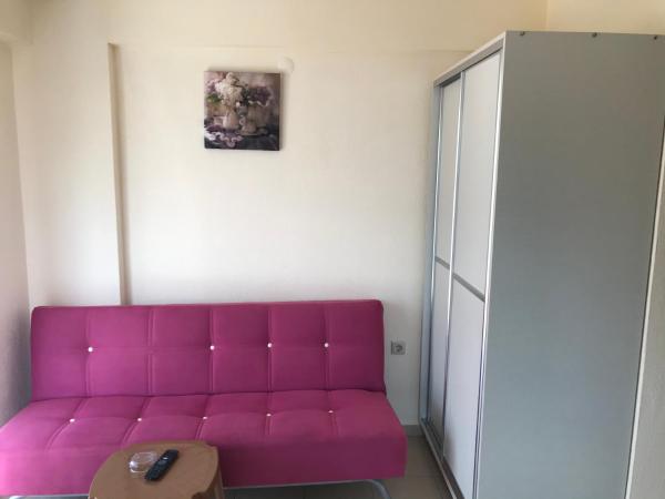 Murat Apart Hotel : photo 2 de la chambre chambre lits jumeaux - vue sur piscine