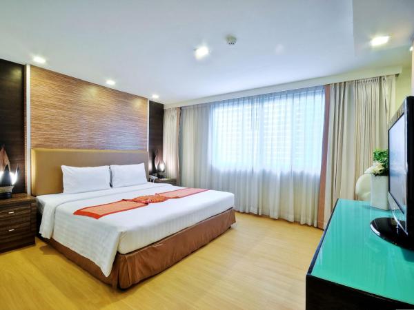 Aspen Suites Hotel Sukhumvit 2 : photo 8 de la chambre grande chambre deluxe