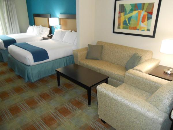 Holiday Inn Express & Suites Houston Northwest-Brookhollow, an IHG Hotel : photo 2 de la chambre suite avec 2 lits queen-size 