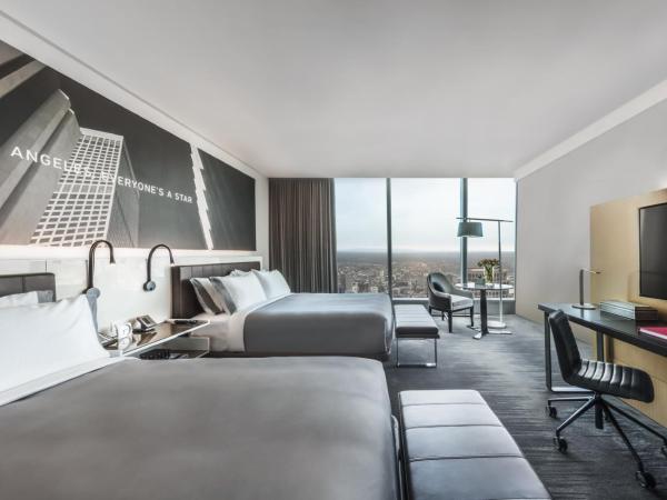 InterContinental - Los Angeles Downtown, an IHG Hotel : photo 4 de la chambre chambre classique avec 2 lits queen-size - vue sur ville