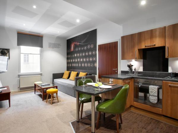 Stewart by Heeton Concept - Aparthotel Edinburgh : photo 2 de la chambre appartement supérieur 1 chambre