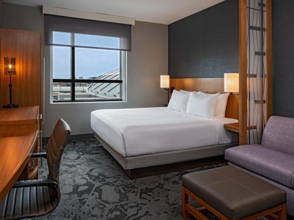 Hyatt Place Indianapolis Downtown : photo 2 de la chambre chambre lit king-size avec canapé-lit