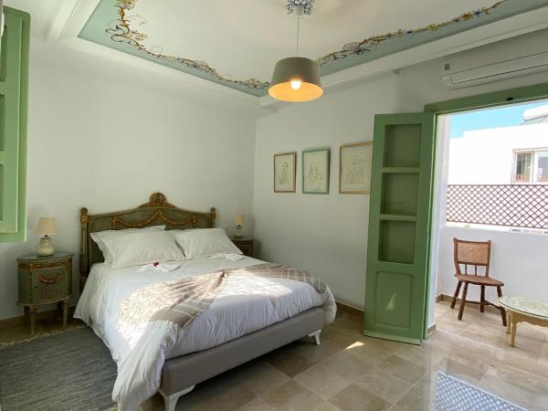 Dar El Kif - La Marsa : photo 1 de la chambre chambre double deluxe avec balcon
