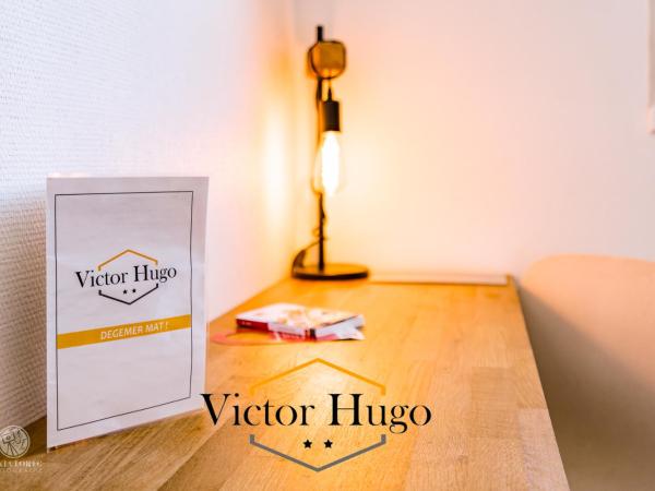Hôtel Victor Hugo Lorient : photo 3 de la chambre chambre lits jumeaux avec douche 
