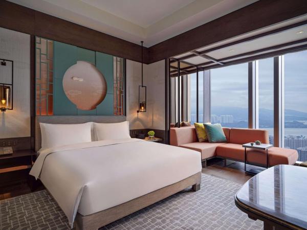 Park Hyatt Shenzhen : photo 4 de la chambre chambre lit king-size - vue sur ville