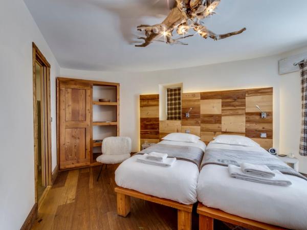 Chalet Hotel Du Fornet : photo 7 de la chambre chambre lits jumeaux standard