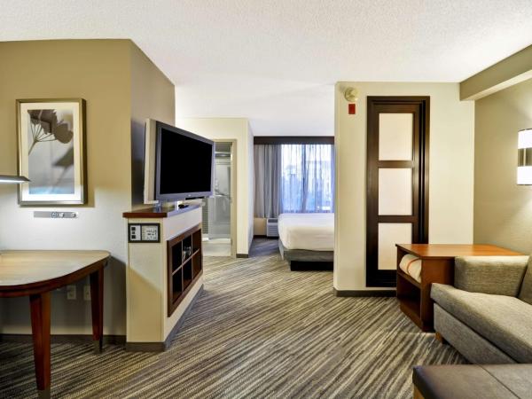 Hyatt Place Albuquerque Uptown : photo 2 de la chambre chambre lit king-size avec baignoire accessible aux personnes à mobilité réduite