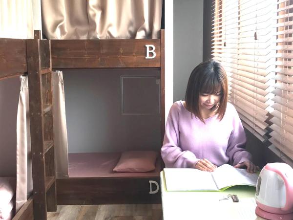 Clover House Sapporo : photo 9 de la chambre chambre quadruple avec baignoire