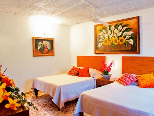 Hotel Posada De Roger : photo 9 de la chambre chambre double avec 2 lits doubles