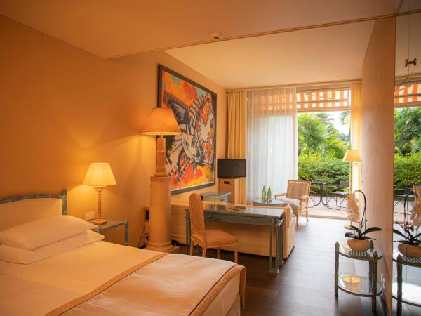 Grand Hotel Villa Castagnola : photo 4 de la chambre chambre côté jardin