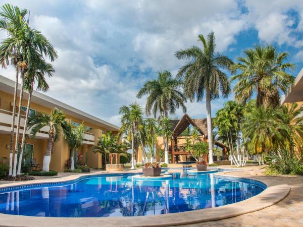 Tecnohotel Mérida Norte : photo 4 de la chambre chambre double ou lits jumeaux - vue sur piscine